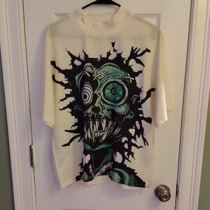 Graphic Cream Shirt